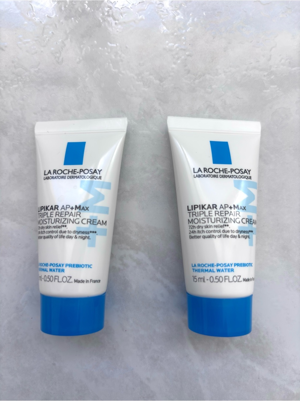 New set of 2 La Roche-Posay Lipikar AP+Max Triple Repair Moisturizing Cream mini